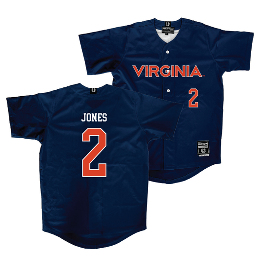 Virginia Softball Navy Jersey - Kailyn Jones | #2
