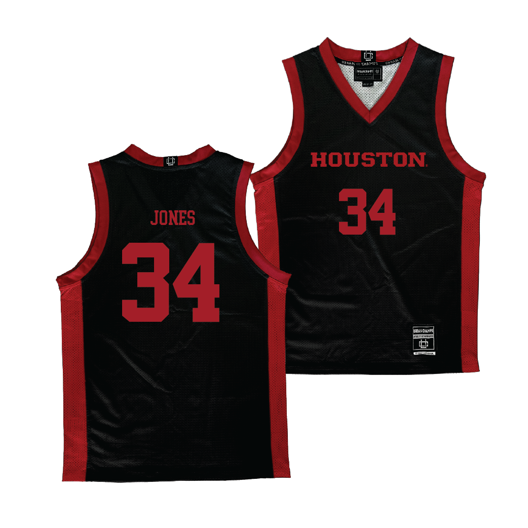 Houston Women's Basketball Black Jersey - Kamryn Jones | #34
