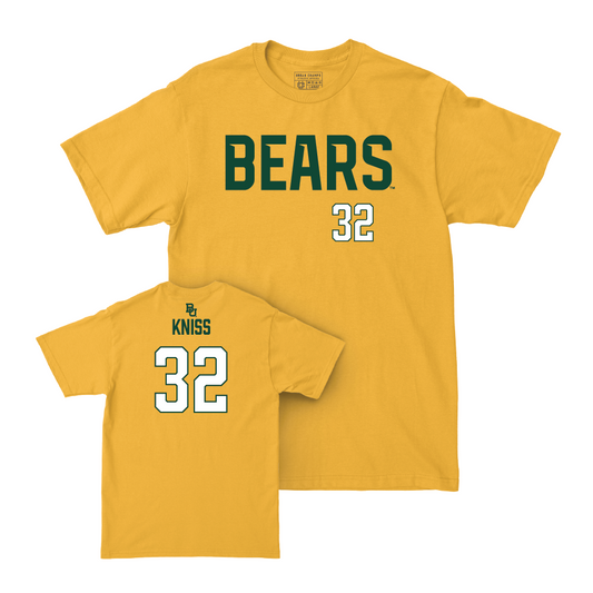 Baylor Women's Soccer Gold Bears Tee  - Claire Kniss