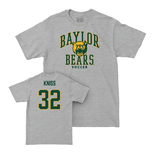 Baylor Women's Soccer Sport Grey Classic Tee  - Claire Kniss