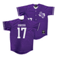 SFA Baseball Purple Jersey - Brock Knoerr | #17