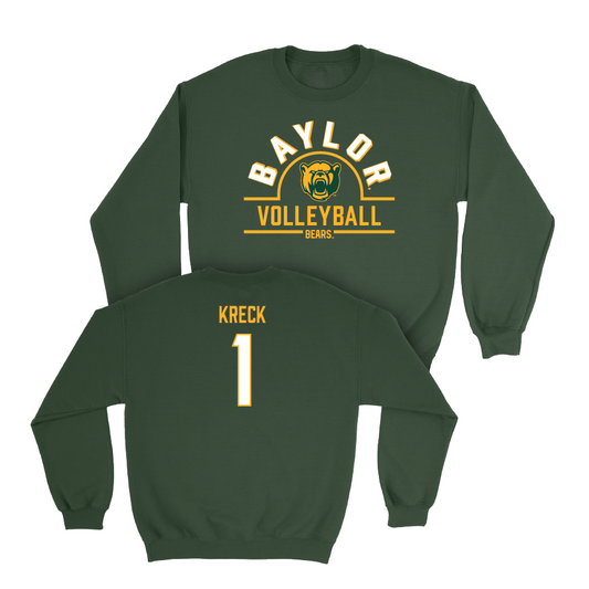 Baylor Women's Volleyball Green Arch Crew   - Harley Kreck