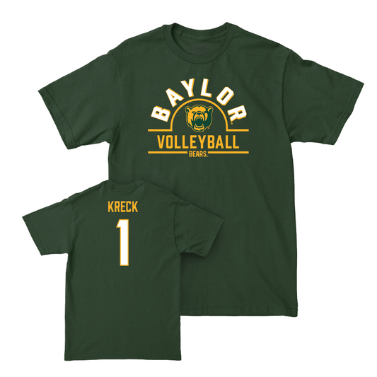 Baylor Women's Volleyball Green Arch Tee - Harley Kreck