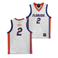Florida Men's Basketball White Jersey - Riley Kugel | #2