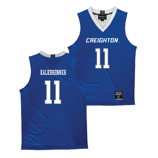 Creighton Men's Basketball Blue Jersey - Ryan Kalkbrenner