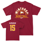 Winthrop Men's Basketball Maroon Arch Tee  - Tommy Kamarad