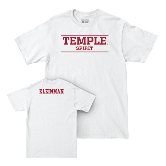 Temple Spirit White Classic Comfort Colors Tee  - Leah Kleinman