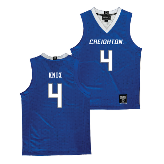 Creighton Men's Basketball Blue Jersey - Sterling Knox