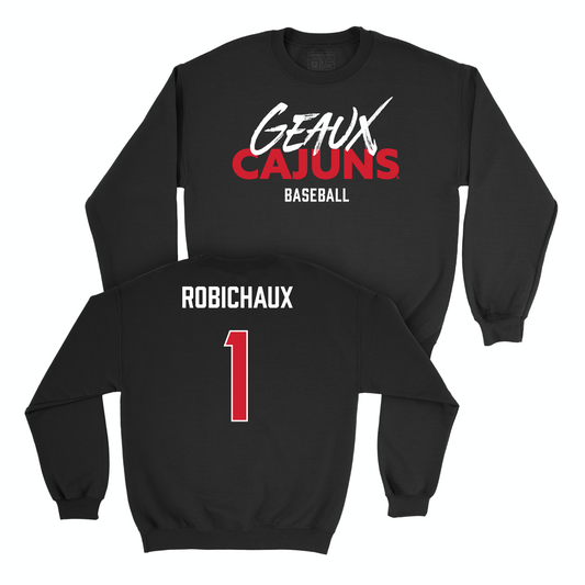 Louisiana Baseball Black Geaux Crew - Ben Robichaux Small