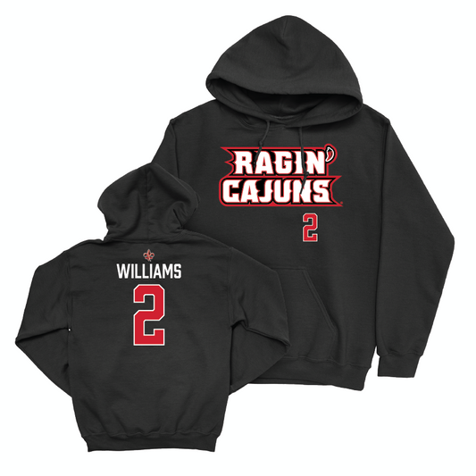 Louisiana Women's Basketball Black Ragin' Cajuns Hoodie - Brandi Williams Small
