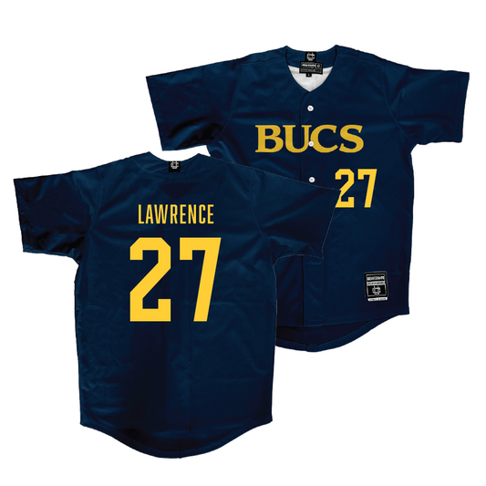 ETSU Blue Baseball Jersey - Andrew Lawrence | #27