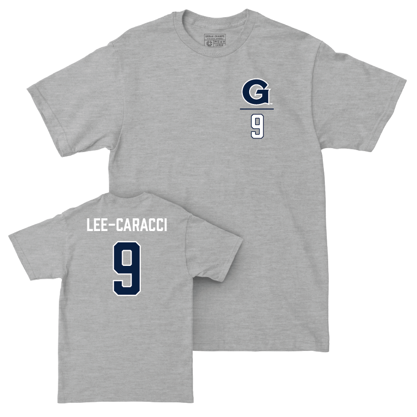 Georgetown Volleyball Sport Grey Logo Tee - Kamryn Lee-Caracci