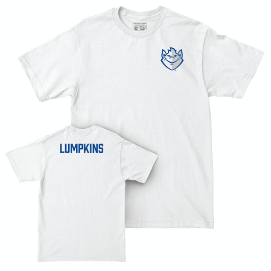 Saint Louis Dancing White Logo Comfort Colors Tee  - Hannah Lumpkins