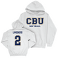 CBU Softball White Classic Hoodie   - Carly Limosnero