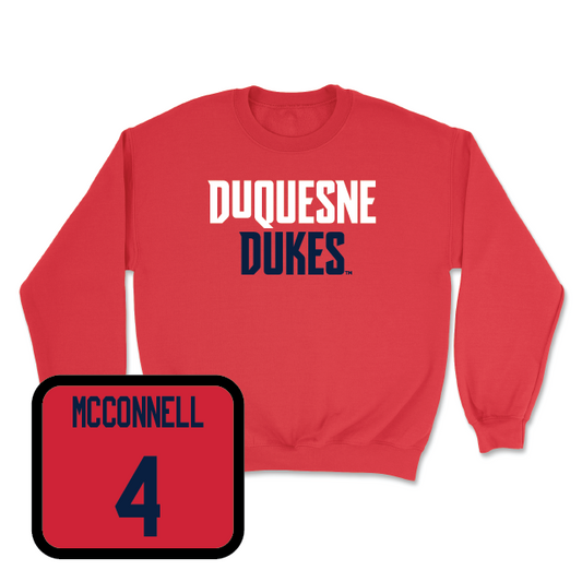 Duquesne Women's Basketball Red Dukes Crew - Megan McConnell