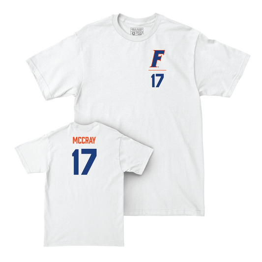 Florida Football White Logo Comfort Colors Tee - LJ McCray