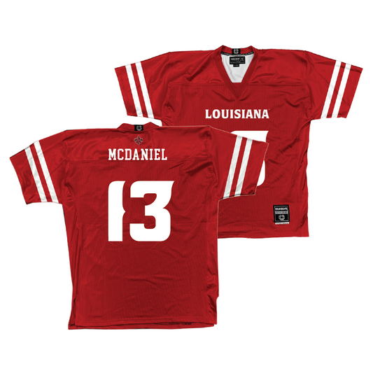 Louisiana Football Red Jersey - Amir McDaniel | #13