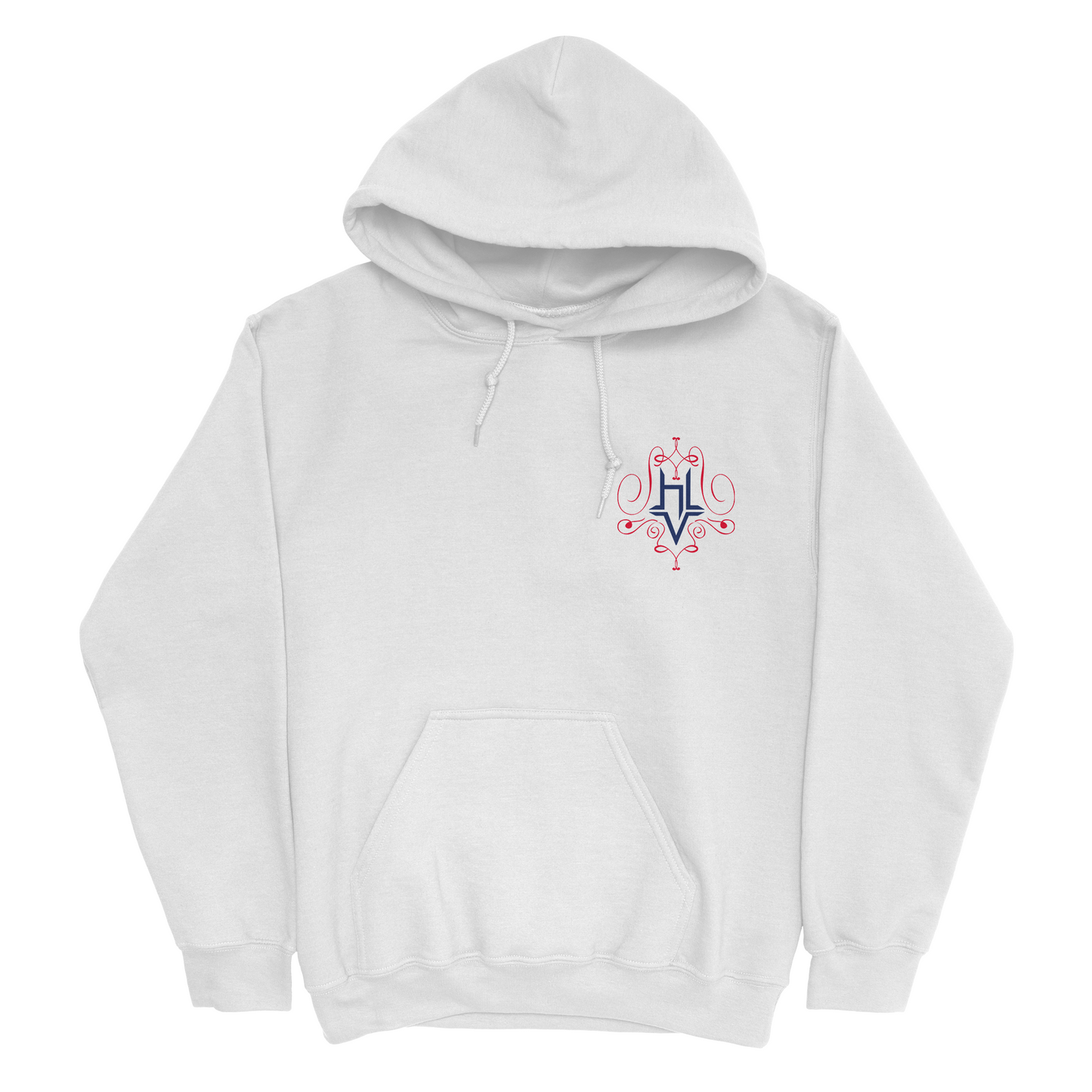 EXCLUSIVE RELEASE: Hailey Van Lith - Red White and Blue Script Logo Hoodie
