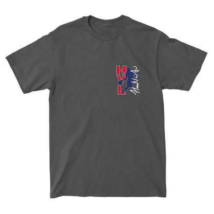 EXCLUSIVE RELEASE: Hailey Van Lith - Red White and Blue Silhouette Logo Premium Tee - Pepper