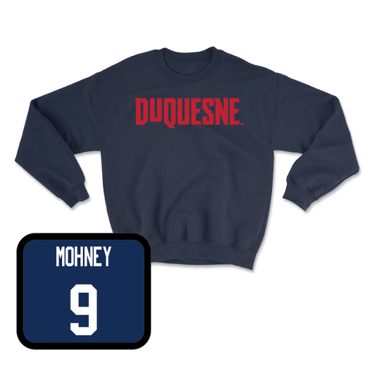 Duquesne Men's Soccer Navy Duquesne Crew - Tate Mohney
