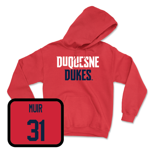 Duquesne Women's Soccer Red Dukes Hoodie - Mackenzie Muir