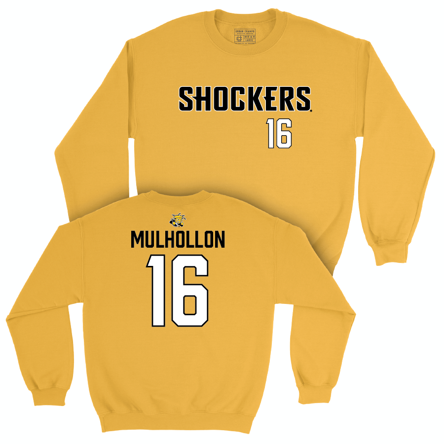 Wichita State Baseball Gold Shockers Crew - Michael Mulhollon