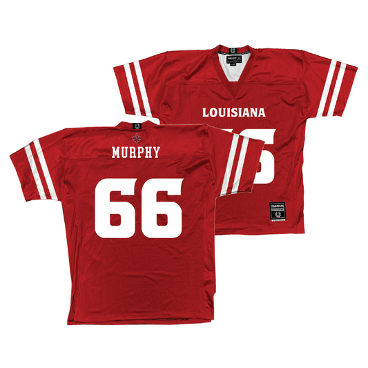 Louisiana Football Red Jersey - Trent Murphy | #66