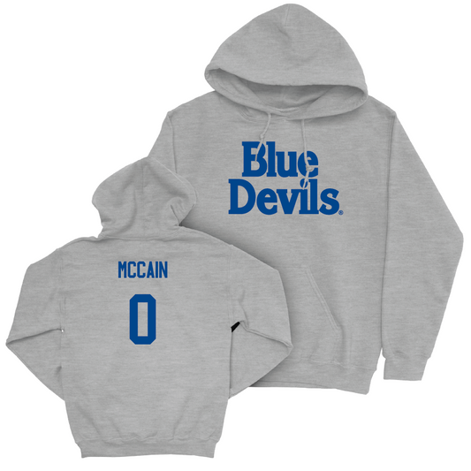 Sport Grey Men's Basketball Blue Devils Hoodie - Jared McCain