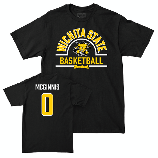 Wichita State Men's Basketball Black Arch Tee  - AJ McGinnis