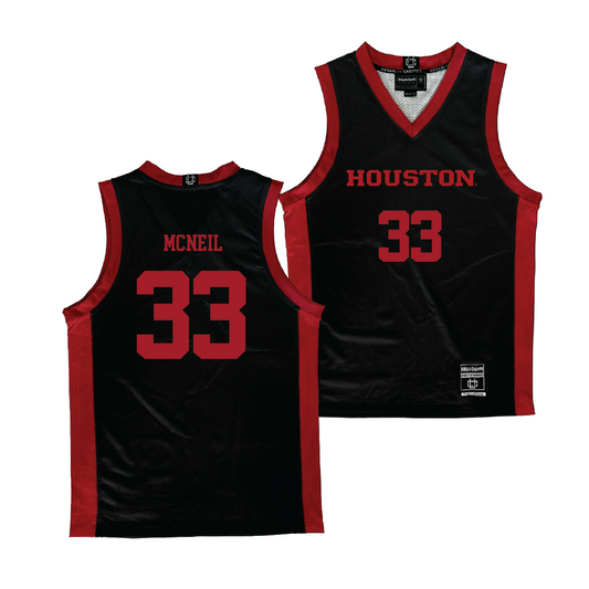 Houston Women's Basketball Black Jersey - Logyn McNeil | #33
