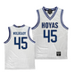 Georgetown Men's Basketball White Jersey  - Kayvaun Mulready