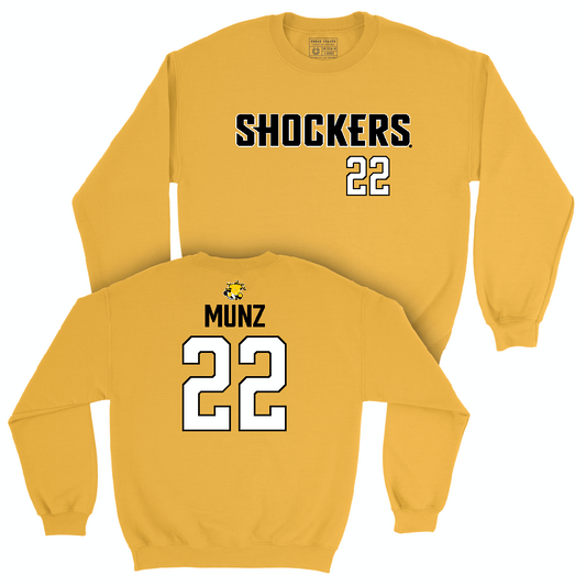 Wichita State Baseball Gold Shockers Crew  - Mason Munz