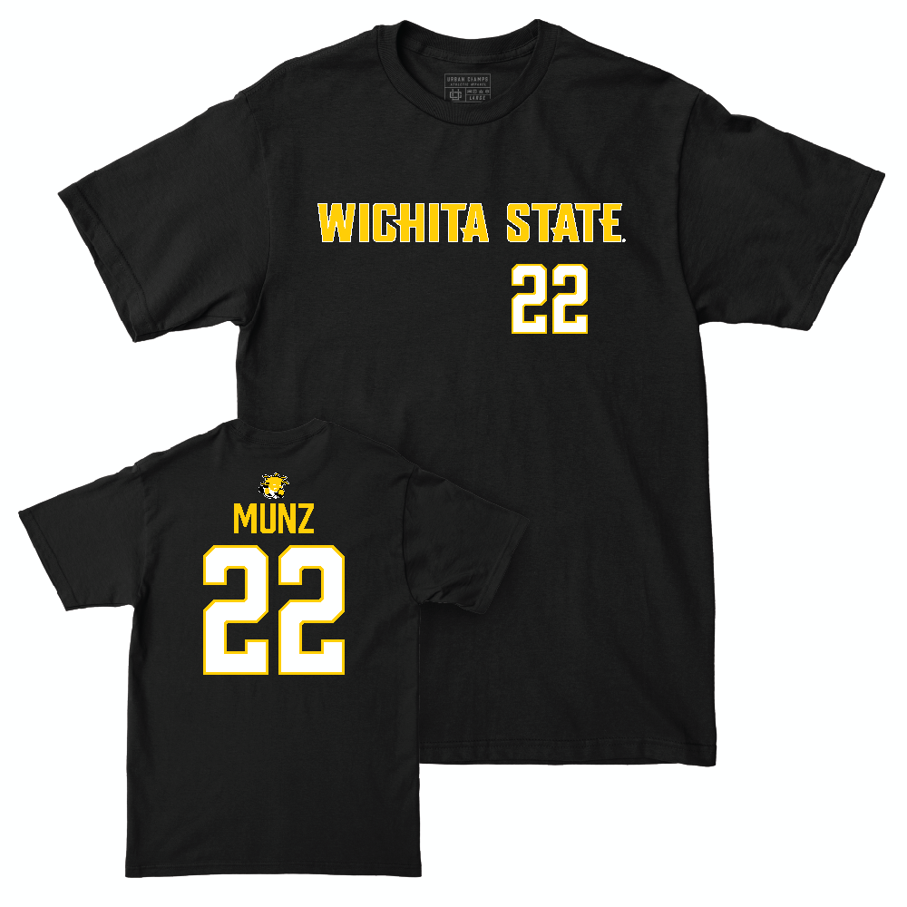 Wichita State Baseball Black Sideline Tee  - Mason Munz