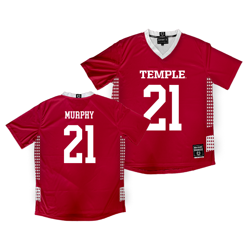 Temple Women's Cherry Lacrosse Jersey - Olivia Murphy | #21