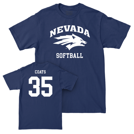 Nevada Softball Navy Staple Tee - Alycia Coats Youth Small