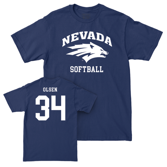 Nevada Softball Navy Staple Tee   - Maile Olsen