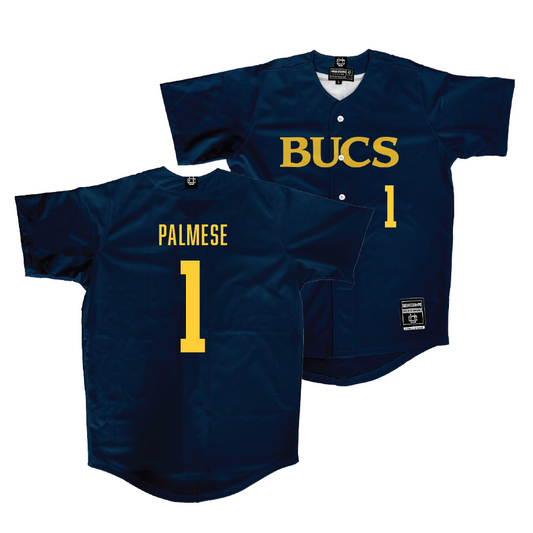 ETSU Blue Baseball Jersey - Jamie Palmese | #1