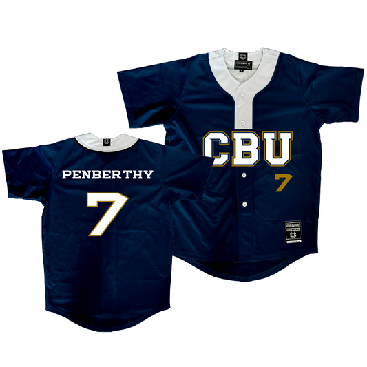 CBU Softball Navy Jersey  - Kate Penberthy
