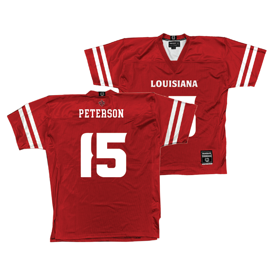 Louisiana Football Red Jersey - Ja'Marian Peterson | #15