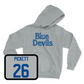 Sport Grey Football Blue Devils Hoodie - Joshua Pickett