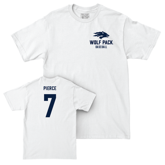 Nevada Baseball White Logo Comfort Colors Tee  - Jesse Pierce