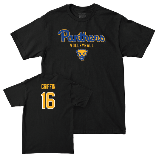 Pitt Women's Volleyball Black Panthers Tee - Dillyn Griffin Small
