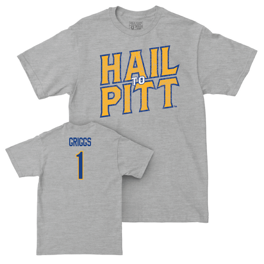 Pitt Softball Sport Grey H2P Tee - Kylie Griggs Small