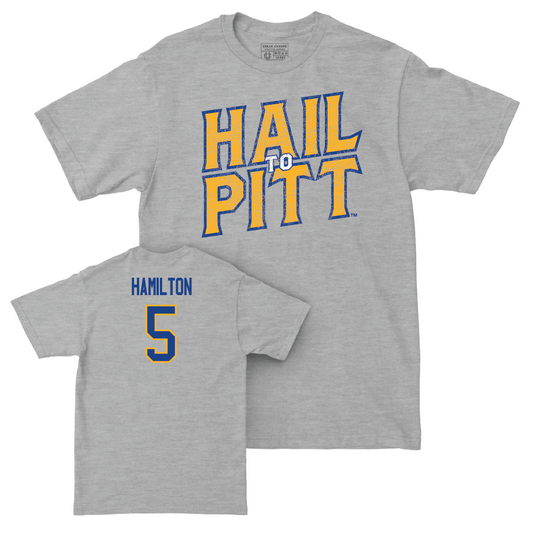 Pitt Softball Sport Grey H2P Tee - Macy Hamilton Small