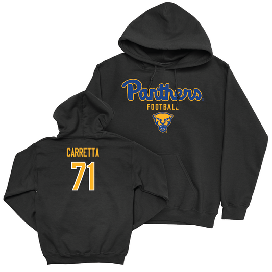 Pitt Football Black Panthers Hoodie - Ryan Carretta Small