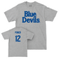 Sport Grey Men's Basketball Blue Devils Tee - TJ Power
