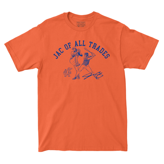 EXCLUSIVE RELEASE: Jac of All Trades Orange Tee