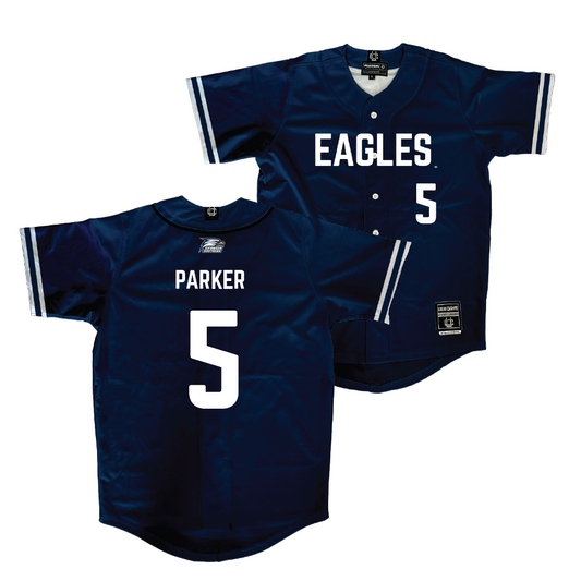 Georgia Southern Baseball Navy Jersey - Cade Parker