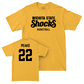 Wichita State Women's Basketball Gold Shocks Tee  - Jasmine Peaks