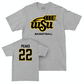 Wichita State Women's Basketball Sport Grey Stacked Tee  - Jasmine Peaks